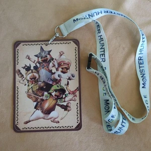 Monster Hunter ID Card & Logo Strap Set for Bridge Event - Picture 1 of 2