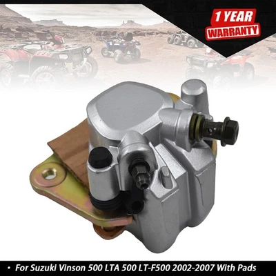 Pinza de freno trasera para Suzuki Vinson 500 LTA 500 LT-F500 2002-2007 con pastillas EE. UU. Foto 1 de 4