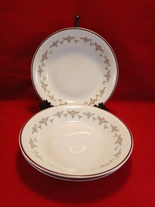 FAIRFIELD BY BAUM BROTHERS 3 FINE PORCELAIND COUPE SOUP/SALAD BOWL 8" POLAND - Picture 1 of 7