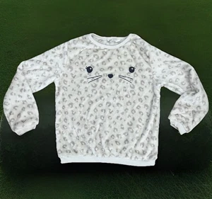 H&M Girl Polyester Long Sleeve Crew Neck Easter Bunny Sweater Size 8-10 Y - Picture 1 of 7