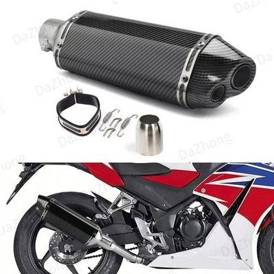 Universa 51mm 2" Slip-On Muffler Exhaust Pipe For Suzuki GSF1200 BANDIT TL1000R  - Imagem 1 de 4