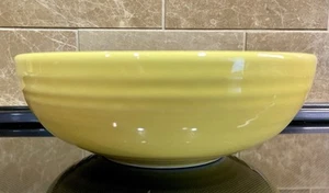 Fiesta Medium Bistro Coupe Bowl 7 5/8” Sunflower Yellow 38 oz EUC - Picture 1 of 7
