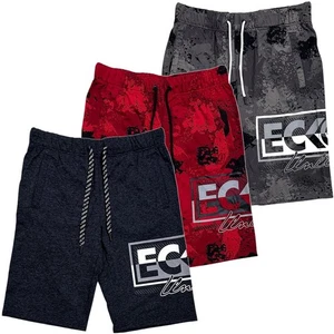 Ecko Unltd Men's Reflective Puff Print Activewear Shorts - Picture 1 of 13