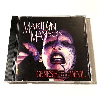 Marilyn Manson - Genesis Of The Devil (CD, 2001, Church Of The Perverted) Import - Image 1 of 4