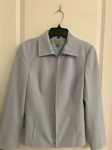 Caslon Womens Jacket Sz 2 Light Blue - Picture 1 of 3