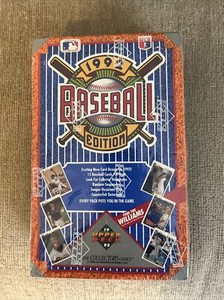 1992 Baseball Edition Upper Deck Sealed Box Find the Ted Williams holograms