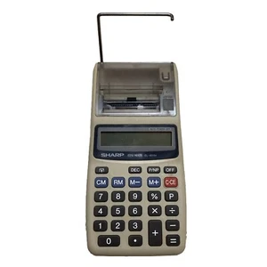 Sharp EL-1611H II Electronic Printing Calculator w/ Power Adapter - Picture 1 of 6