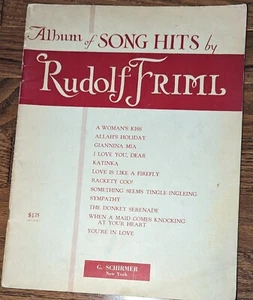 Liederhits von Rudolf Friml 12 Lieder - Bild 1 von 2