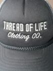 Thread Of Life Clothing Co. OSFM GrayBlkWh Richardson Men's Trucker Adjustable 
