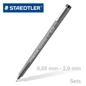 Tuschestift STAEDTLER Pigmentliner schwarz - dokumentenecht 0,05 - 2,0 mm + Sets - Bild 1 von 13
