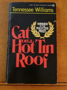 Cat on a Hot Tin Roof by Tennessee Williams 1985 Signet Vintage Paperback VG - Picture 1 of 4