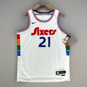 Camiseta Nike Philadelphia 76ers Joel Embiid NBA #21 para hombre XL City Swingman nueva con etiquetas - Imagen 1 de 8