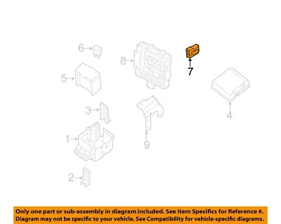 NISSAN OEM 12-21 NV1500,NV2500,NV3500 Electrical Fuse Relay-Condenser 2835189902 - Image 1 of 2