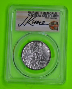 2020-D Half Dollar Basketball Hall of Fame : PCGS MS70 First day of issue - Picture 1 of 2
