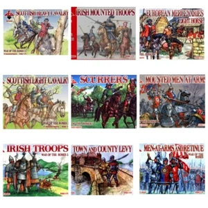 Paquete de Red Box War of the Roses Serie Completa 10 Kits Escala 1/72 - Imagen 1 de 12