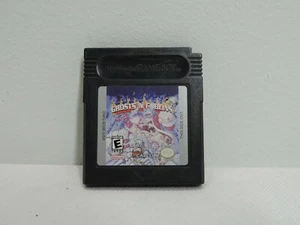 Vintage Nintendo Gameboy Color Ghosts N Goblins Authentic Working Capcom Rare - Picture 1 of 4