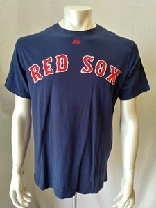 Boston Red Sox Herren Medium MLB Jacoby Ellsbury # 2 Majestic Rundhalsausschnitt T-Shirt - Bild 1 von 5