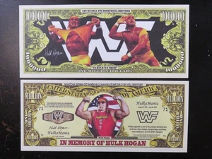 HULK HOGAN: Größter WWF-Wrestler aller Zeiten ~ 1.000.000 $ One Million Dollars - Bild 1 von 3