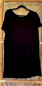 Adrianna Papell Little Black Dress Xl Super Soft And Comfy - Picture 1 of 3