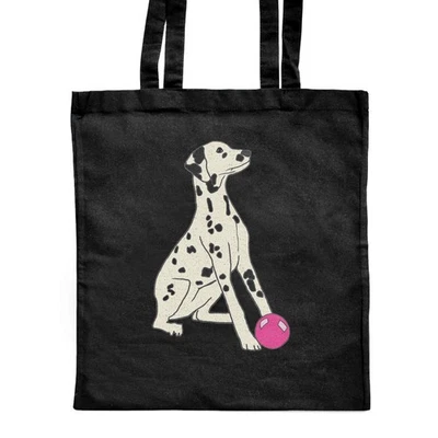 'Proud Dalmatinian' Classic Black Tote Shopper Tasche (ZB00019952) - Bild 1 von 4