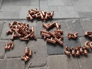 lot of 57 viega propress fittings Tee And Miscellaneous 1/2" ,3/4" - Picture 1 of 7