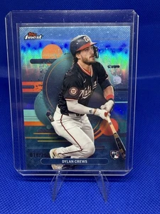 2025 Finest Blue Refractors #125 Dylan Crews RC ROOKIE NATIONALS /250 - Picture 1 of 3