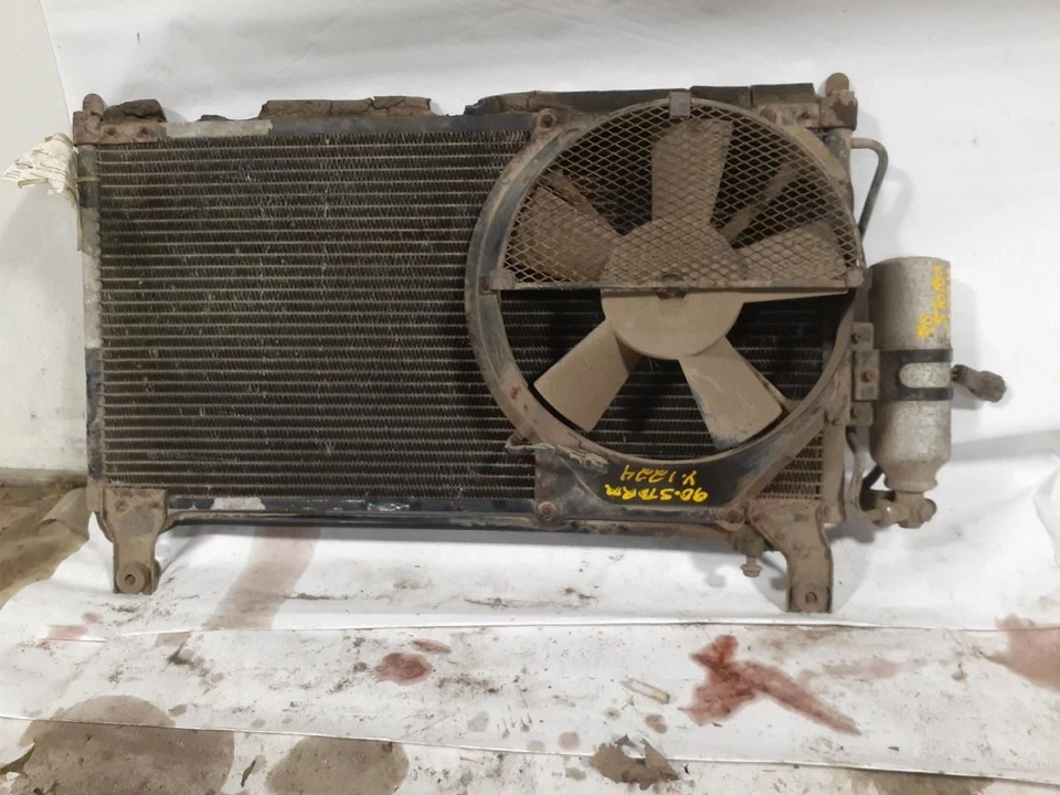 Ventilador de radiador solo motor condensador ventilador de 5 aspas compatible con 90-93 STORM 583462 Foto 1 de 3