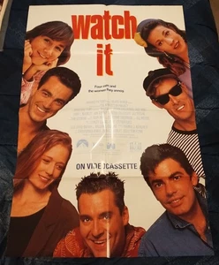 Watch It 1993 1-Sheet Poster Video Peter Gallagher Suzy Amis John C. McGinley - Picture 1 of 3