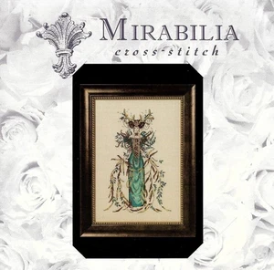 Cathedral Woods Goddess MD164 by Mirabilia cross stitch pattern - Picture 1 of 2