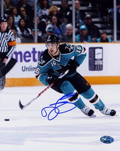 Devin Setoguchi SIGNED 8x10 Photo San Jose Sharks PSA/DNA AUTOGRAPHED - Picture 1 of 1