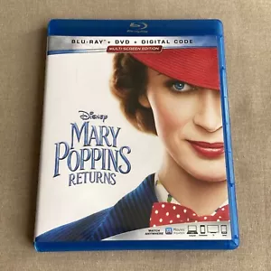 Walt Disney: Mary Poppins Returns (Blu-ray & DVD) Emily Blunt Lin-Manuel Miranda - Picture 1 of 7