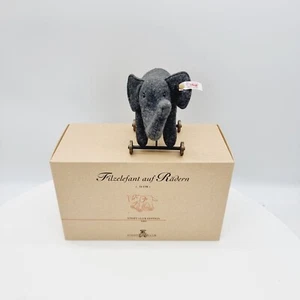 Steiff 420412 Filzelefant auf Rädern 12 cm Club Edition 2004 - Bild 1 von 9