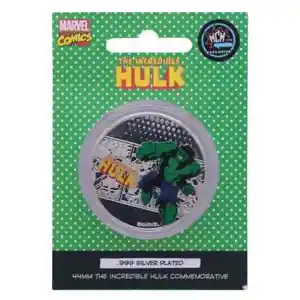 Marvel The Hulk Limited Edition Collectable Coin Brand New & Sealed - Picture 1 of 2