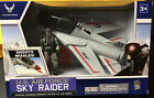 U.S. Air Force Sky Raider Shoots Missles Toy Plane (Brand New)