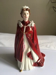 Royal Worcester 2006 The Queen's 80th Birthday Figurine .. - Picture 1 of 2