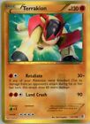 Carta Pokemon Terrakion Shiny Gold 151/149 Italiano