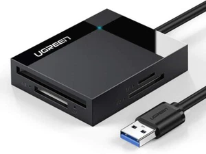 UGREEN USB 3.0 Compact Flash Multi Memory Card Reader For TF SD CF MS Card 5Gbps - Picture 1 of 1