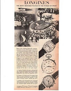1959 LONGINES WATCH  ~  NICE ORIGINAL PRINT AD - Picture 1 of 1