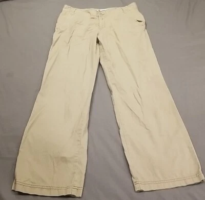 Pantalones Columbia para mujer 8 bolsillos cortos beige senderismo aire libre informales caqui Foto 1 de 4