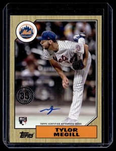 2022 TOPPS 35TH ANNIVESARY ROOKIE AUTO TYLOR MEGILL METS
