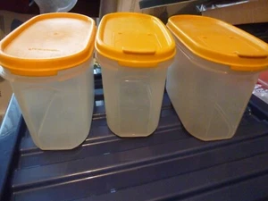 Three Tupperware Cannisters - Picture 1 of 5