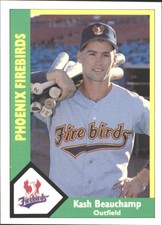1990 Phoenix Firebirds CMC #17 Kash Beauchamp