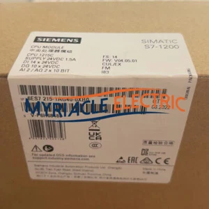 New Siemens 6ES7 215-1AG40-0XB0 Simatic S7-1200 CPU Module 6ES72151AG400XB0 - Picture 1 of 2