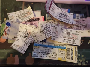 2003-2007 15 Metal Rock Concert Ticket Stubs Slipknot Mudvayne Kittie Metallica - Picture 1 of 8