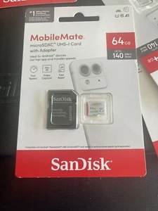 Mobile Mate 64GB Card, MicroSDXC UHS-I Card With Adapter - Picture 1 of 1