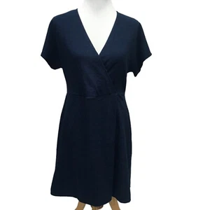 Madewell Cross-Front Flutter Sleeve Mini Dress NWT Misses size M - Picture 1 of 11