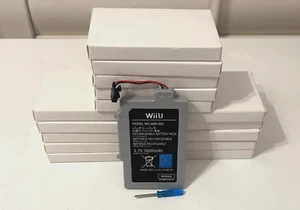 15 x Extended Battery Pack & Tool For Nintendo Wii U Gamepad 3600mAh 3.7V ARR002 - Picture 1 of 3
