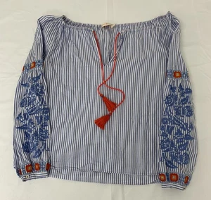 Tory Burch Madison Tunic Top Women's size 8 - Picture 1 of 9