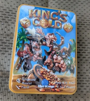KING’S GOLD Family Pirate Dice Game In Tin Factory Sealed - Image 1 of 2