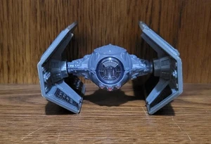 STAR WARS DIE CAST MINI DARTH VADER TIE FIGHTER (VINTAGE 1978) - Picture 1 of 10